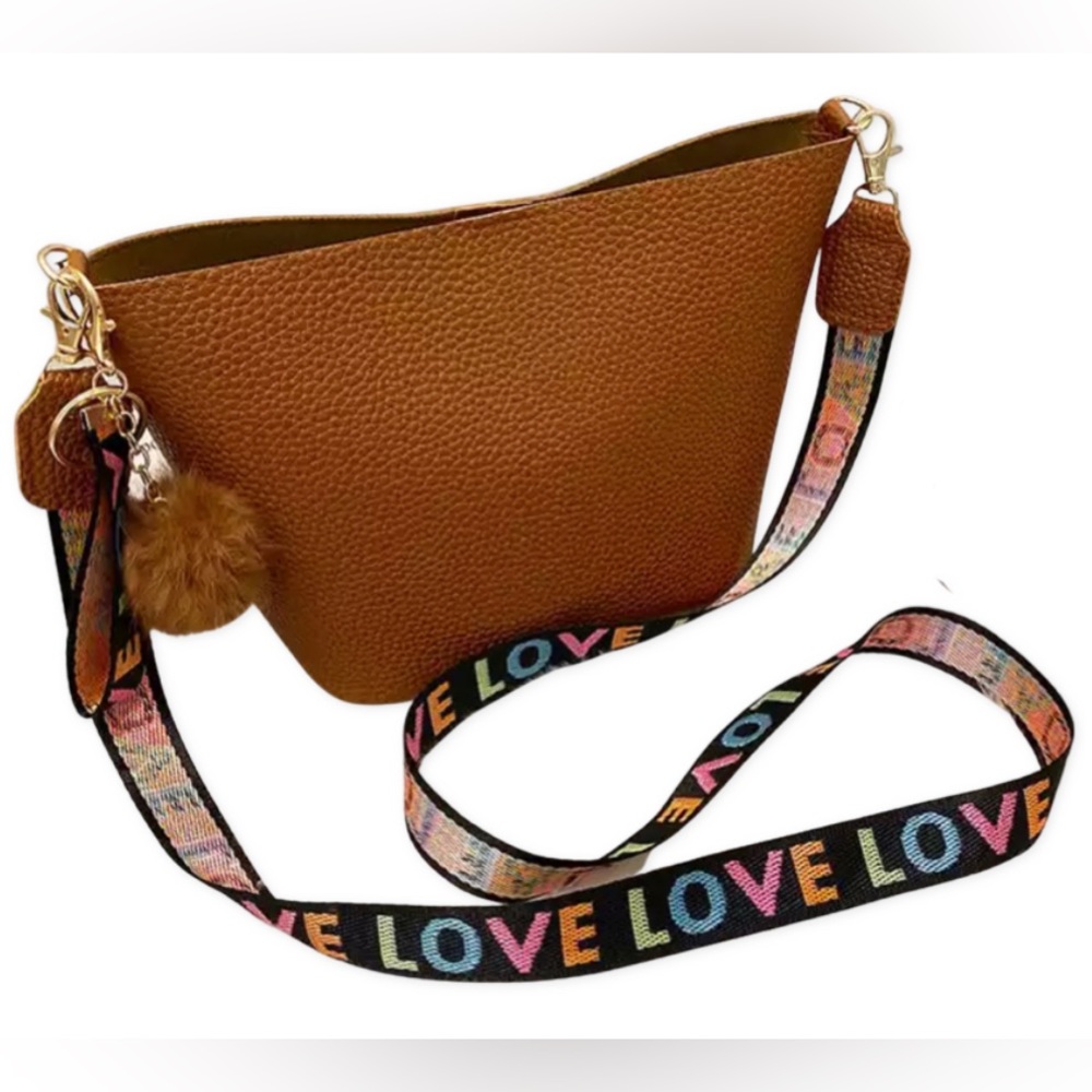 RAINBOW LOVE” VERSATILE CROSSBODY BAG